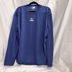 Denver Broncos Equipment NFL COVERll Long Sleeve Polyester Pull Over Shirt XL